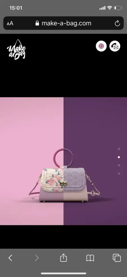 Make-a-Bag website