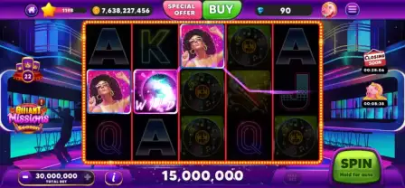 Giiiant Slots disco machine win
